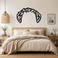 Maltipoo dog ear waterproof metal wall art, mockup 1