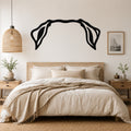 Rottweiler dog ear waterproof metal wall art, mockup 1