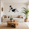 Female Wrestling Sit Out Escape waterproof steel metal wall art, mockup 1