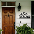 Bighorn Sheep Metal Wall Art: Western Wildlife Design, Weatherproof Steel (Rustic Cabin Decor, Indoor Outdoor Display)