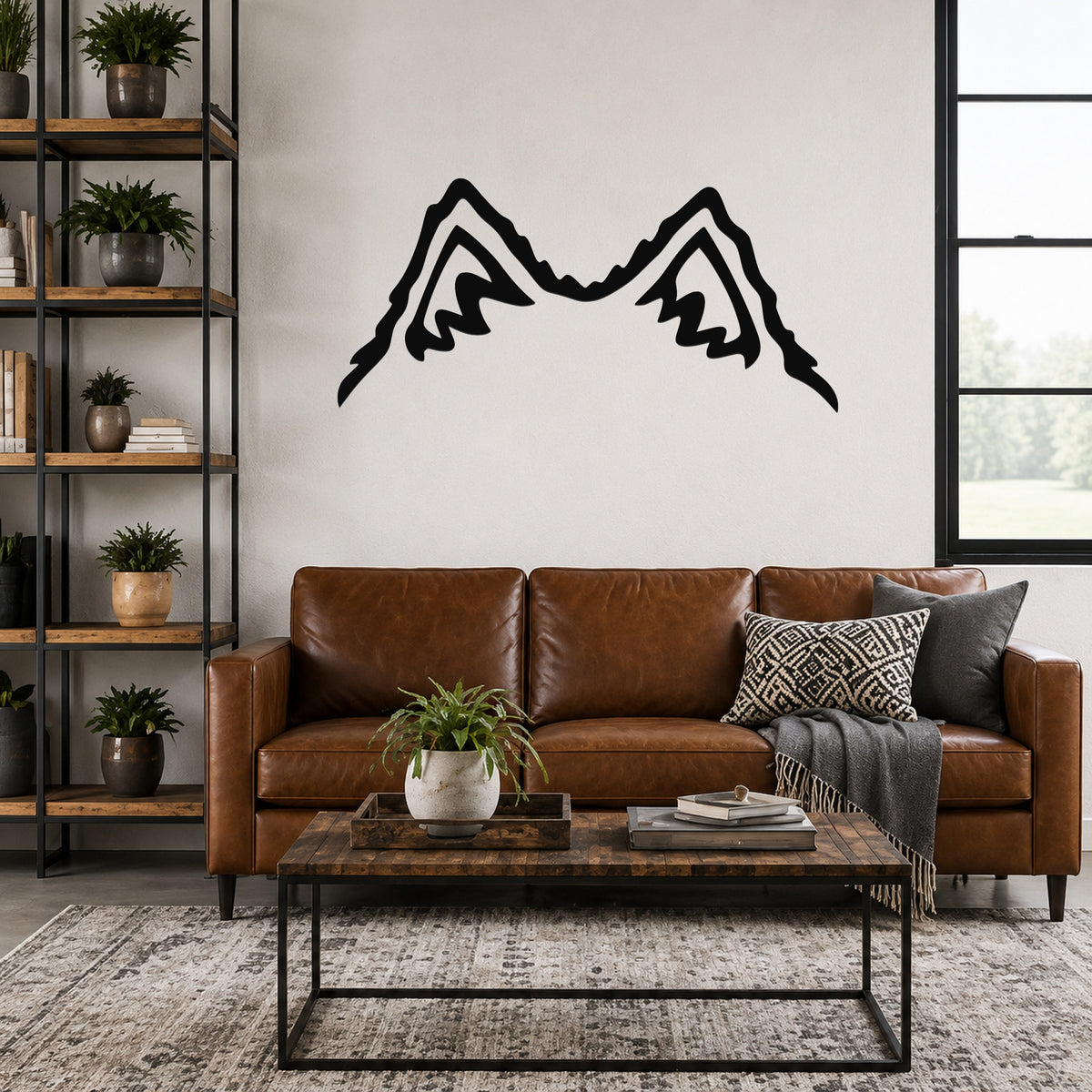 Chow dog ear waterproof metal wall art, mockup 3