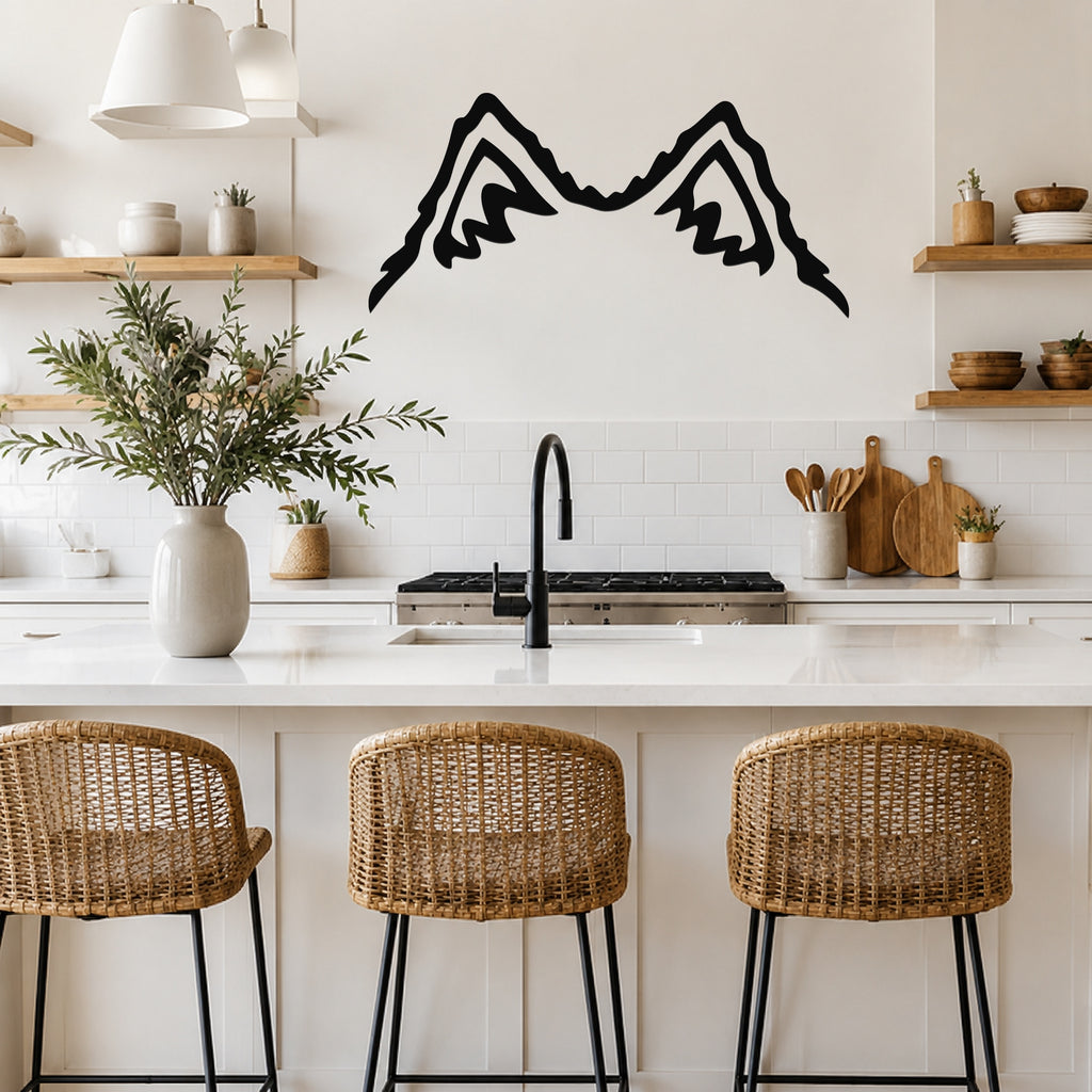 Chow dog ear waterproof metal wall art, mockup 4