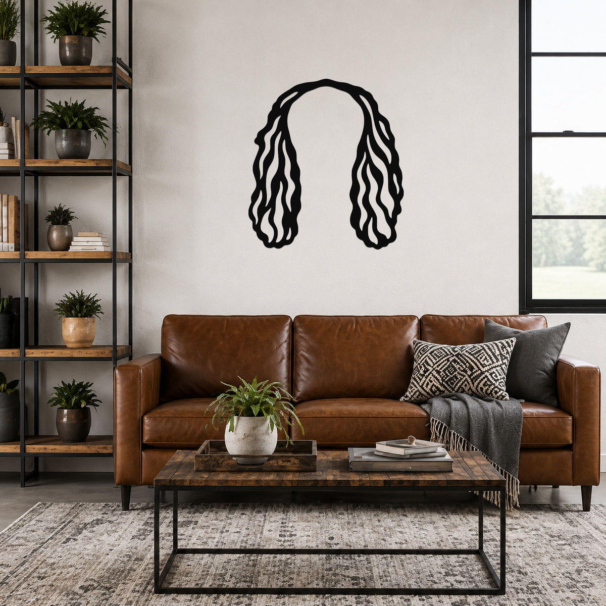 Springer Spaniel dog ear waterproof metal wall art, mockup 4