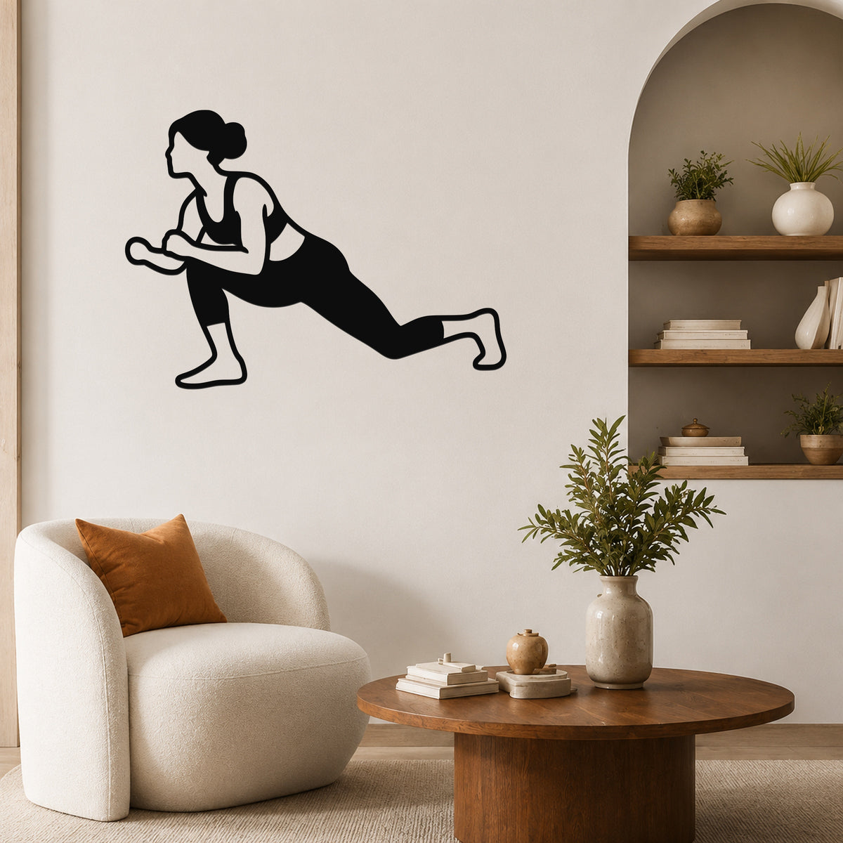 Female Wrestling Shot Entry Drill waterproof steel metal wall art, mockup 5
