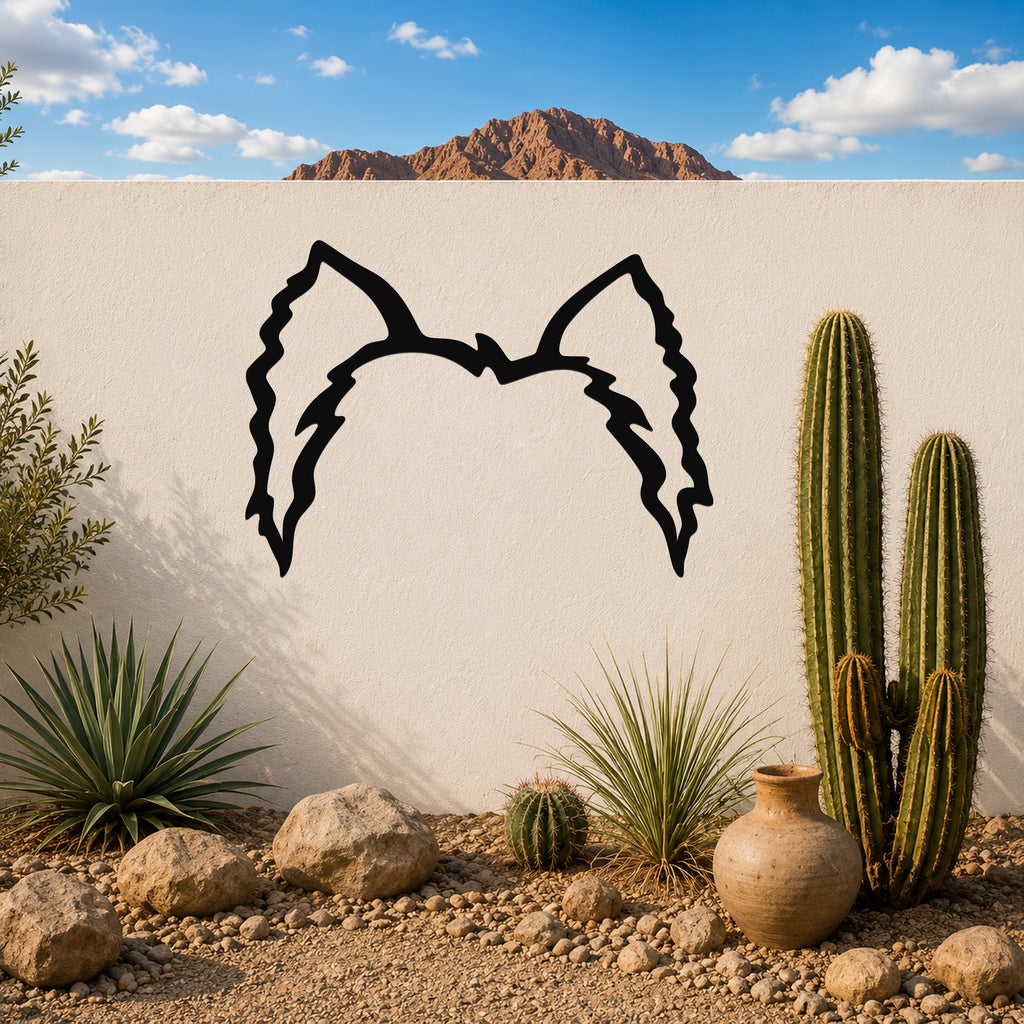 Shorkie dog ear waterproof metal wall art, mockup 6