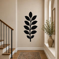 Rubber Plant Metal Wall Art Indoor Outdoor Sign Modern Wall Decor for Office