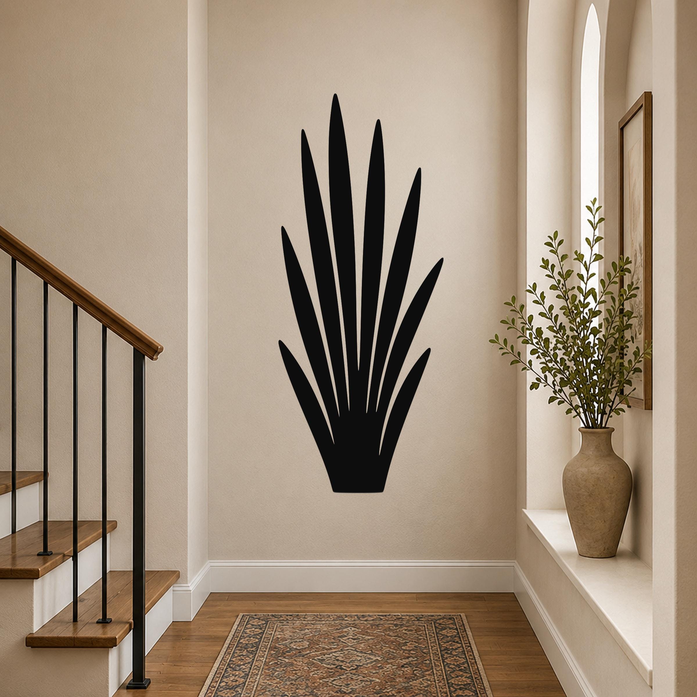 Wild Grass Metal Wall Art Indoor Outdoor Patio Living Room Decor
