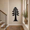 Sequoia Tree Metal Wall Art Indoor Outdoor Waterproof Steel Wall Sign