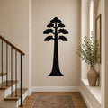 Sequoia Tree Metal Wall Art Indoor Outdoor Waterproof Steel Decor for Patio Living Room