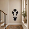 Blooming Yucca Metal Wall Art Indoor Outdoor Desert Garden Wall Sign