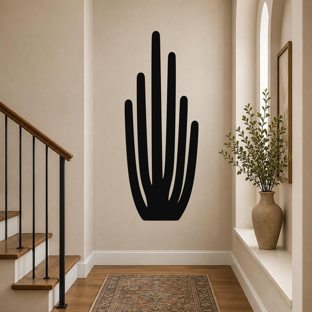 Organ Pipe Cactus Metal Wall Art Indoor Outdoor Patio Living Room Decor
