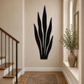 Snake Plant Metal Wall Art Indoor Outdoor Sign Modern Greenery Wall Decor