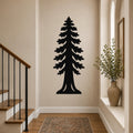 Sequoia Tree Metal Wall Art Indoor Outdoor Waterproof Steel Sign