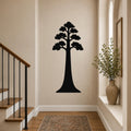 Sequoia Tree Metal Wall Art Indoor Outdoor Waterproof Steel Sign Nature Forest Decor