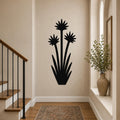 Blooming Yucca Metal Wall Art Indoor Outdoor Desert Botanical Decor