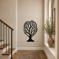 Fan Coral Metal Wall Art Indoor Outdoor Coastal Steel Sign for Living Room Patio