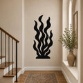 Kelp and Seaweed Metal Wall Art Indoor Outdoor Rustic Wall Decor for Bathroom Garden